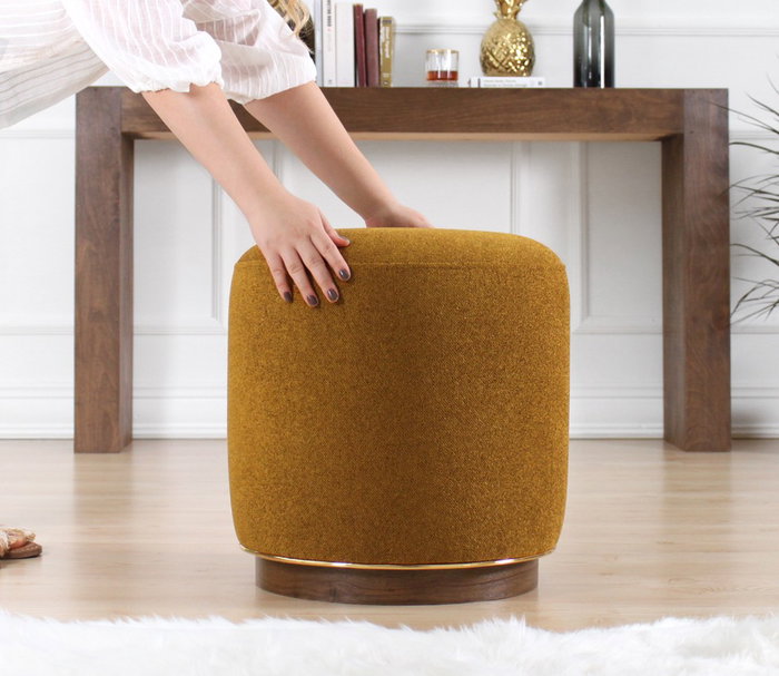 Atelier Del Sofa Puf Verde Oliva